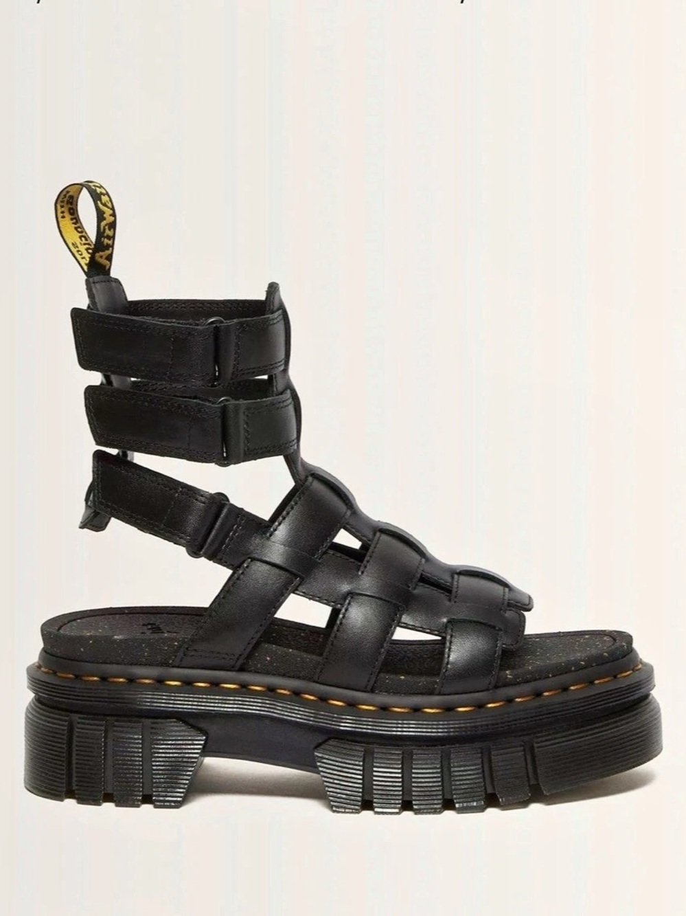 Dr. Martens RICKI NAPPA
LUX LEATHER PLATFORM GLADIATOR SANDALS